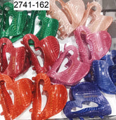 Impression Women's Stylish Plastic Clutcher (Pack of 12)